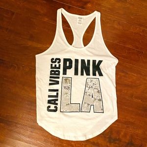 Victoria’s Secret PINK Sequins Tank Top